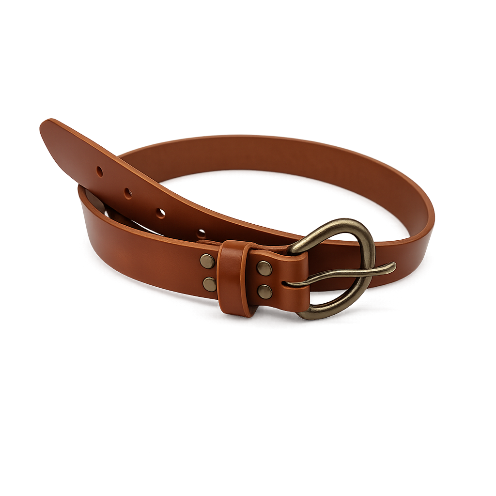 Women's Full Grain Leather Belt | Brown