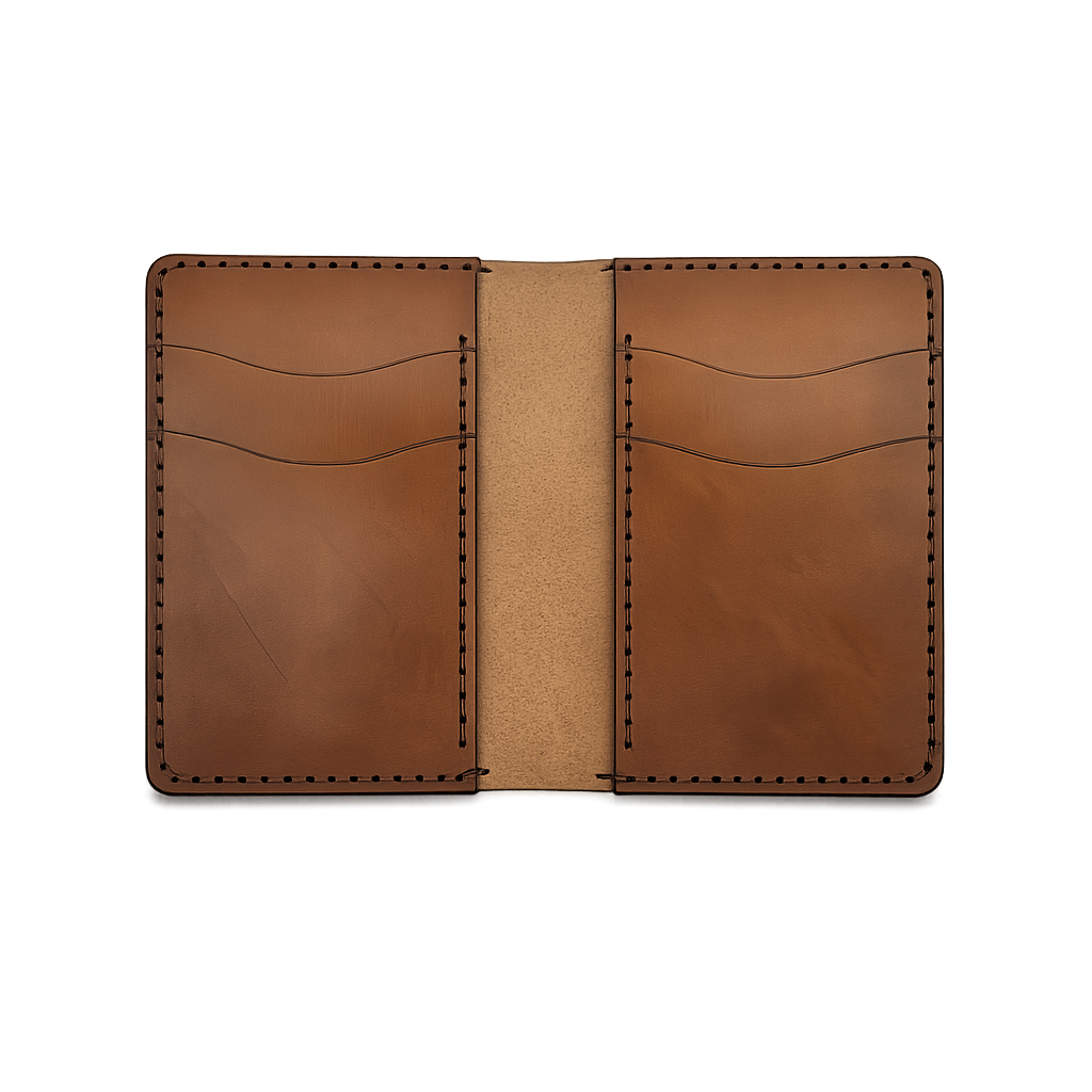 Six-Pocket Vertical Wallet
