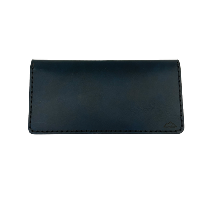 Long Full-Grain Leather Wallet