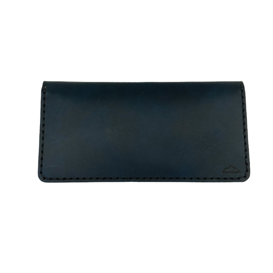 Long Full-Grain Leather Wallet