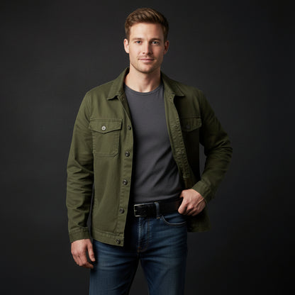 Men's Full Grain Leather Belt | Black