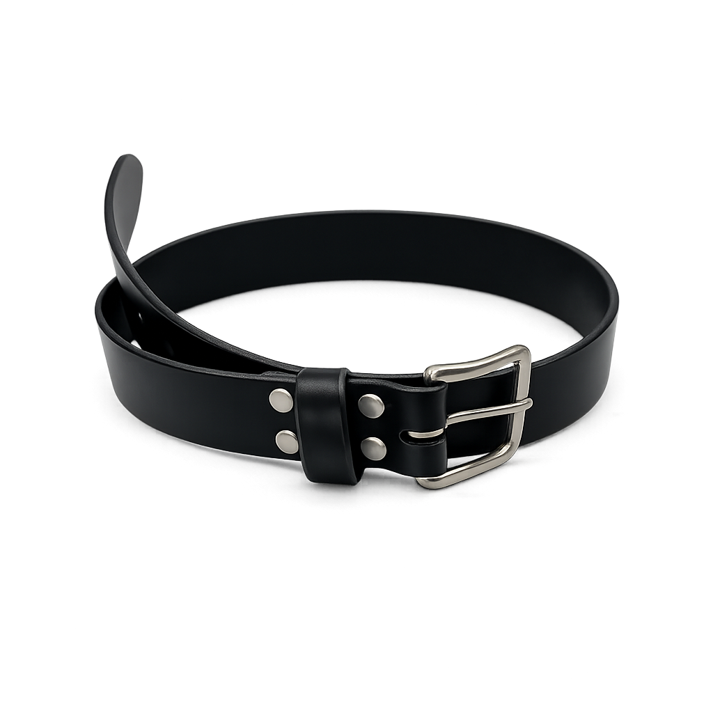 Men's Full Grain Leather Belt | Black – Konocti Leather Goods