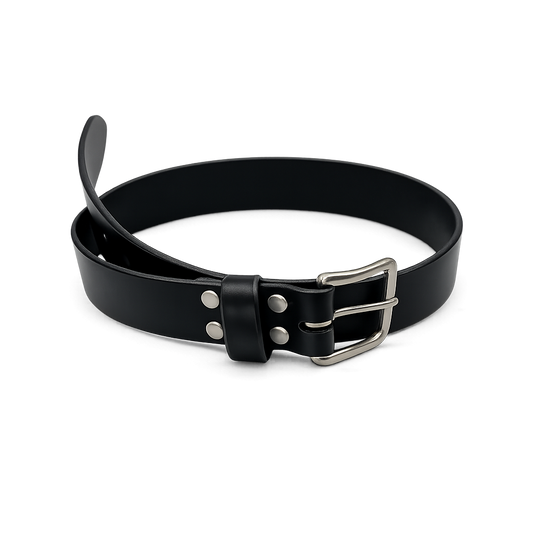 Men's Full Grain Leather Belt | Black